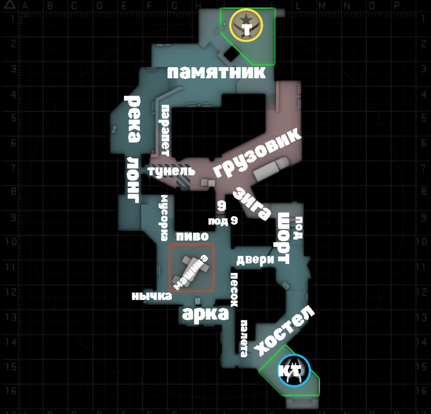 Карта Guard CS:GO