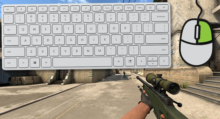 Какие кнопки за что отвечают в CS:GO — Клавиатура и мышь КС ГО