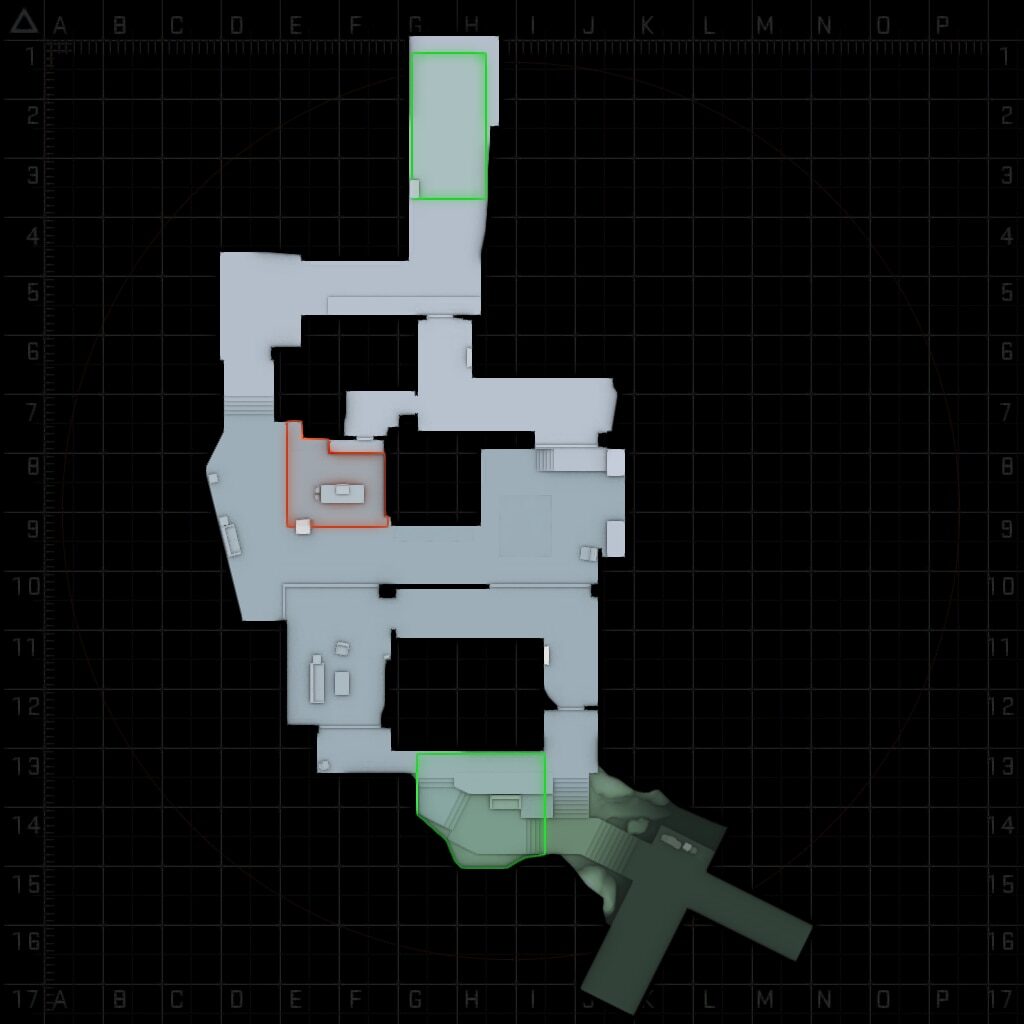 Карта Extraction CS:GO
